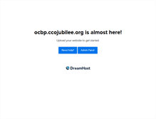 Tablet Screenshot of ocbp.ccojubilee.org